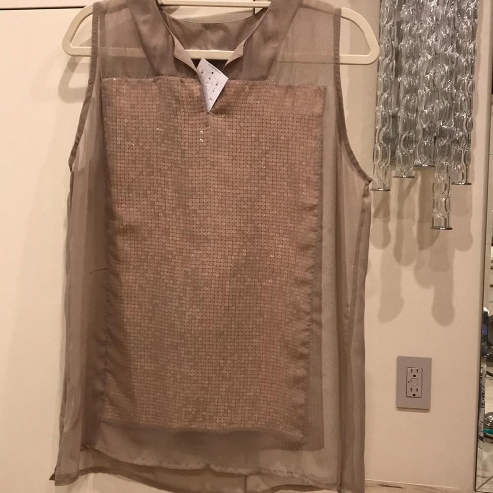 Sequined top. Bought in France